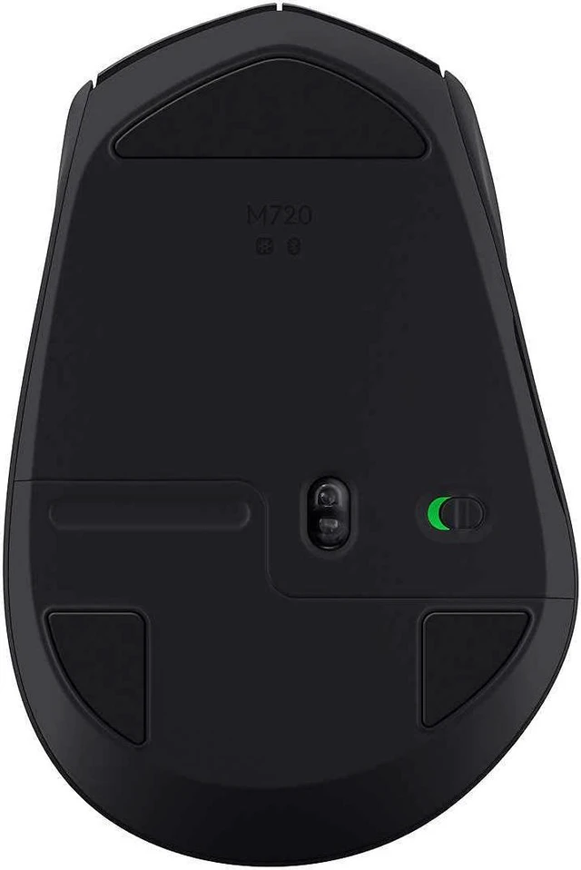 Alt view image 5 of 5 - Logitech 910005592 M720 Triathalon Multi-Device Wireless Mouse - Black