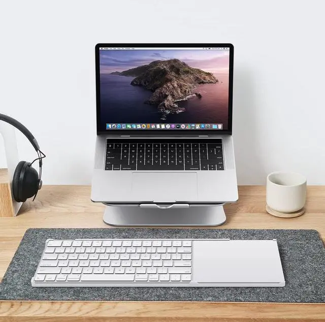 Alt view image 6 of 7 - Bestand Keyboard Stand Compatible with Apple Magic Wireless Keyboard and Apple Magic Trackpad (Apple Keyboard & Trackpad are not Included)