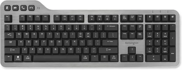 Main image of Kensington MK7500F Silent Mechanical Keyboard  Full Size, Wireless, Backlit, Rechargeable Battery, Customizable Keys, Spill-Proof, Includes Wrist Rest, Windows & macOS