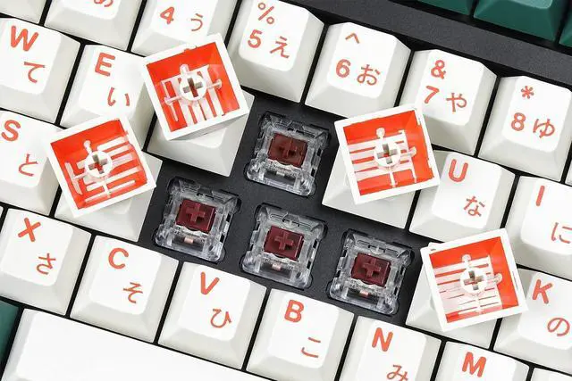 Alt view image 5 of 7 - DROP + Nephlock GMK Kaiju Custom Keycap Set - Doubleshot Profile Cherry-MX Style Stems & Layouts: 60%, 65%, 75%, TKL, WKL, CP, 1800, HHKB Mechanical Keyboards (Base Kit)