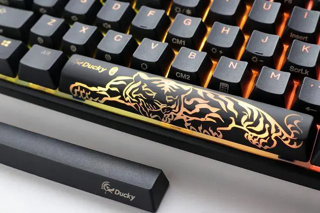 Alt view image 2 of 7 - Ducky One 3 Mini 60% Mechanical Keyboard: Quack Mechanics Dampening, Hot-Swappable Cherry MX Red Switches, High-Density PBT Tripleshot Keycaps, RGB, US, Black