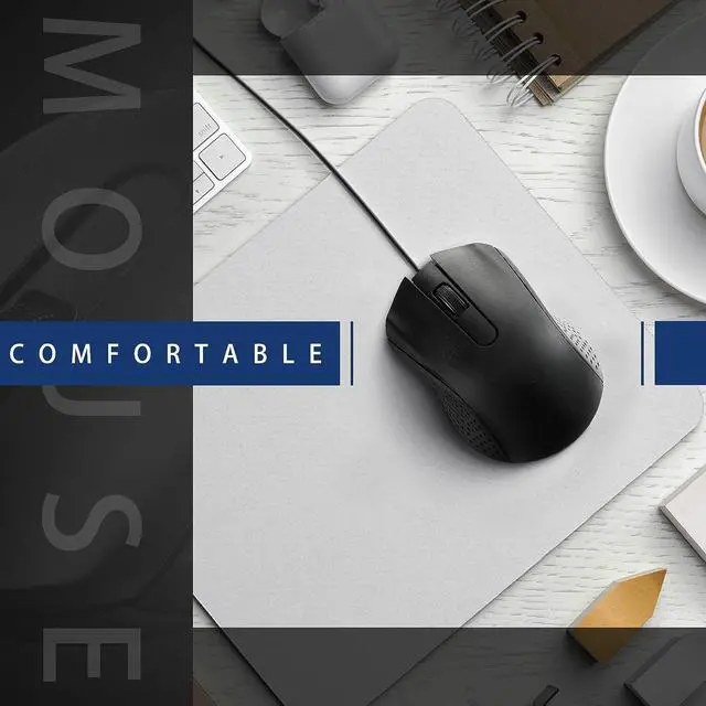 Alt view image 6 of 6 - Hoteam 12 Pcs Wired Computer Mouse Bulk Cord USB Computer Mice Ergonomic Wired Mouse for Pcs, Computers, Laptops, Gaming Office Home Supplies(Black)