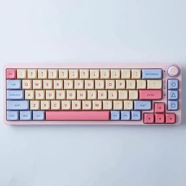 Alt view image 2 of 7 - Hyekit Keycaps - 132 Keys PBT XDA Profile with Dye-Sublimation | 132 Keys PBT Material, XDA Profile, Dye-Sublimation Technology, Mechanical Keyboard Compatible, Cherry MX Switch Support