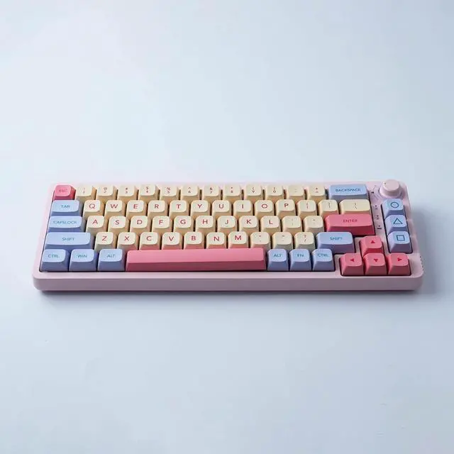 Alt view image 7 of 7 - Hyekit Keycaps - 132 Keys PBT XDA Profile with Dye-Sublimation | 132 Keys PBT Material, XDA Profile, Dye-Sublimation Technology, Mechanical Keyboard Compatible, Cherry MX Switch Support