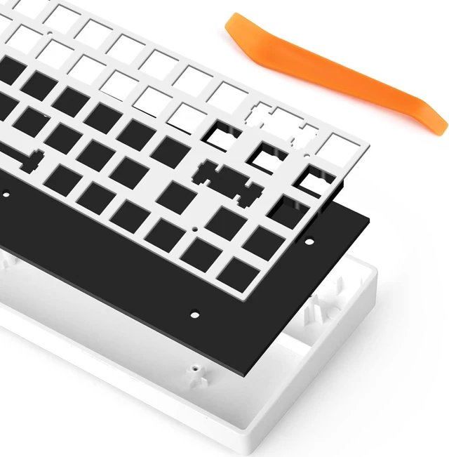 Alt view image 2 of 6 - Keyboard Sound Dampening Foam,Keyboard Foam for Mechanical Keyboard Bottom,Made of LE-32 Poron (3mm Thick)