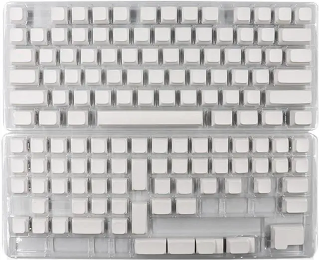 Main image of Rdxanc XDA Keycaps Thick DyeSub for 134Keys Mechanical Keyboard White Keycap Set