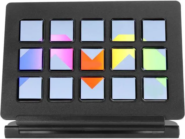 Main image of Stream Deck LCD Custom Keyboard with 15 Keys, Studio Controller Macro Keyboard Action in App Software Like OBS, Twitch, YouTube and More, Work with Pc