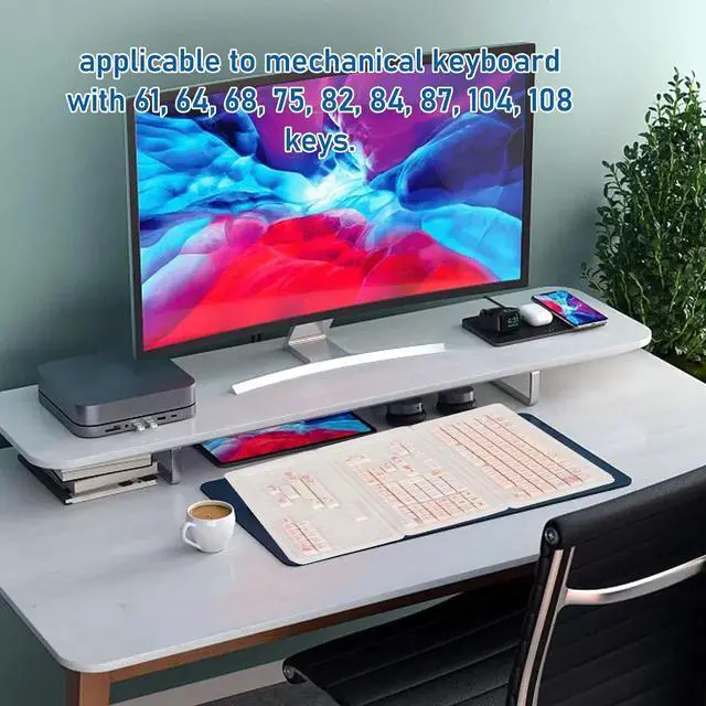 Alt view image 2 of 7 - Nutriess 148 Keys PBT Keycaps Ergonomic Design Dye Sublimation Vivid Colors Cartoon Style Mechanical Keyboard Keycaps for Gaming PC Typing (Bunny)