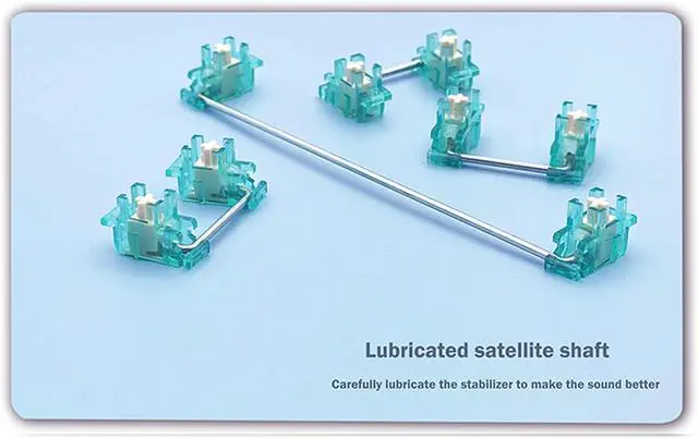 Alt view image 5 of 7 - 67 Keys Mechanical Keyboard Kit, Wired Hot Swappable Barebones Keyboard with RGB Knob, 65% with Column USB C Wired Keyboard Set for for, for OSX (Black)