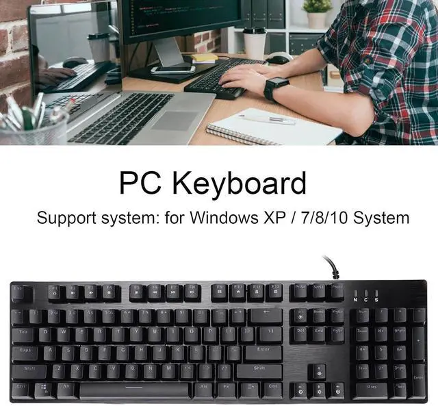 Alt view image 4 of 7 - Laptop Keyboard Durable Keyboard Gaming Accurate for Gaming for Computers