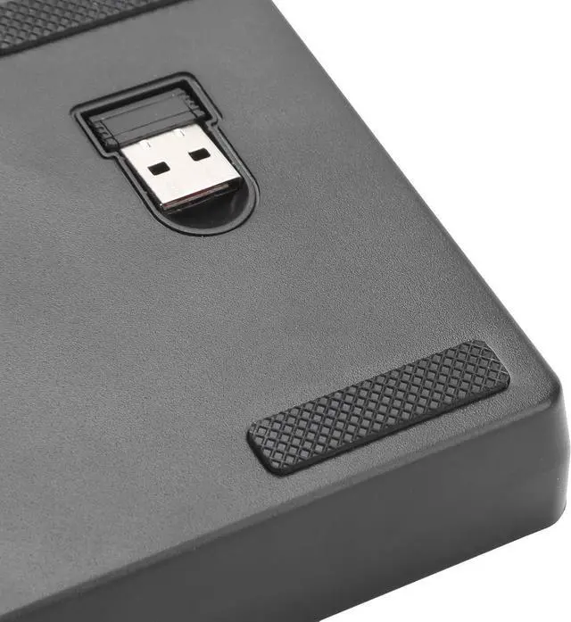 Alt view image 3 of 7 - Wired Keyboard with 61 Keys, Dual Mode RGB Backlight, 19 Lighting Modes, with 2.4G Receiver, Power Cable, Gaming Mechanical Keyboard for Computer PC Tablet