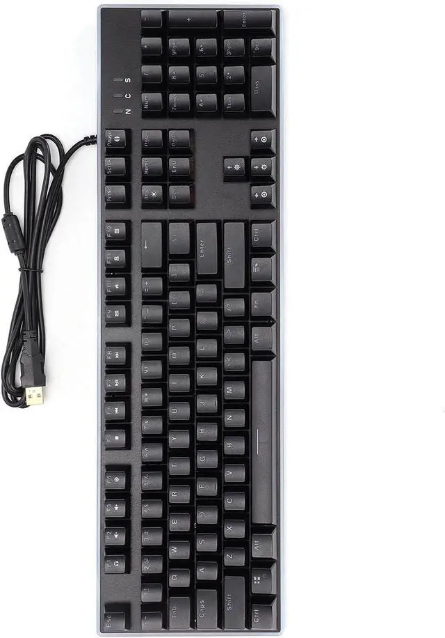 Main image of Gaming Keyboards, 104 Key USB Keyboard with Backlight Effects, Silent Computer Enter Keyboard Accessories Compatible with