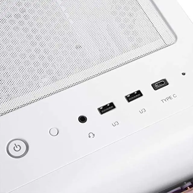 Alt view image 4 of 6 - Silverstone Technology SETA A1 Rose Gold on White Premium ATX/Micro-ATX Case with Temperd Glass - SEA1GW-G