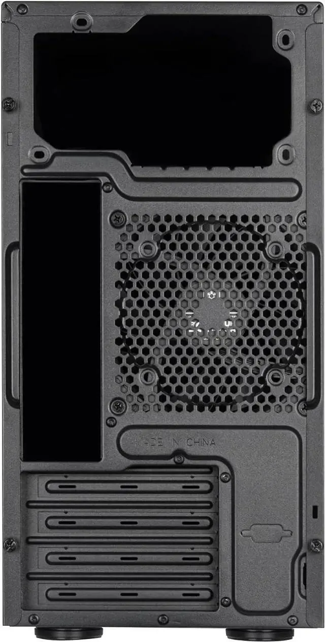 Alt view image 4 of 7 - SilverStone Technology FARA 313 Compact Micro-ATX Tower Chassis with Excellent Drive Compatibility and Dual USB 3.0 Ports, SST-FA313-B