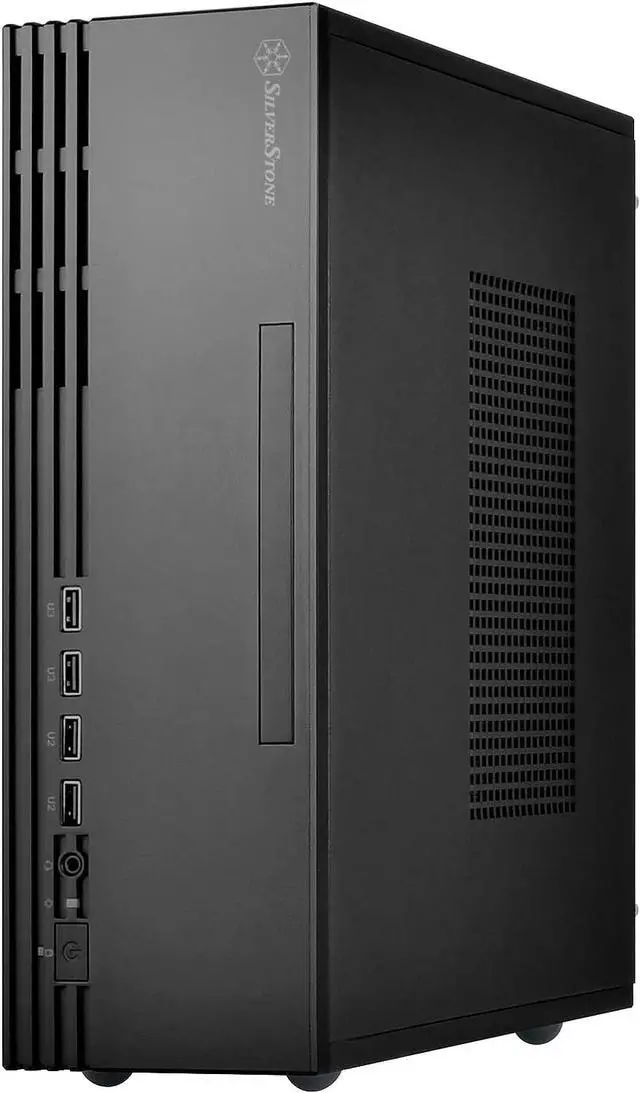 Alt view image 3 of 7 - SilverStone Technology Milo 11 Slim & Compact Micro-ATX enclousre for Office or Home Theater, Requires TFX PSU (Sold Separately), SST-ML11B