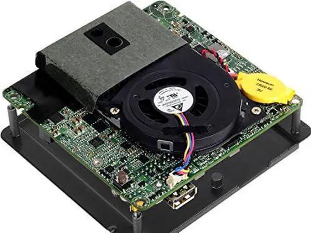 Alt view image 7 of 7 - Silverstone Tek Premium Aluminum NUC Chassis with Heat Pipe Pre-Assembled Wi-Fi Antenna Bluetooth 2X HDMI Ports Cases PT15B-H1D2