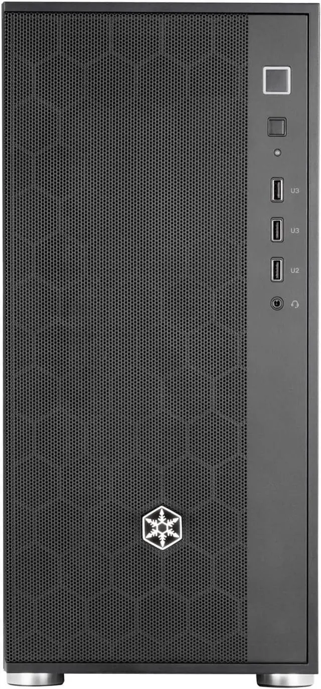 Alt view image 2 of 7 - SilverStone Technology FARA R1 V2, Black Tempered Glass Side Panel, Mid-Tower ATX Case, SST-FAR1B-G-V2