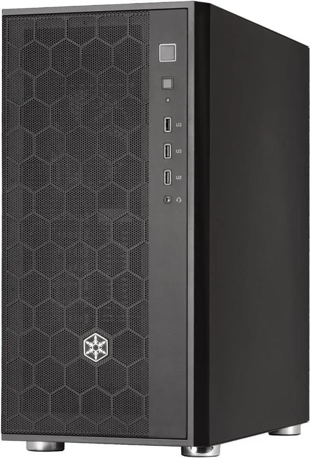 Alt view image 5 of 7 - SilverStone Technology FARA R1 V2, Black Tempered Glass Side Panel, Mid-Tower ATX Case, SST-FAR1B-G-V2