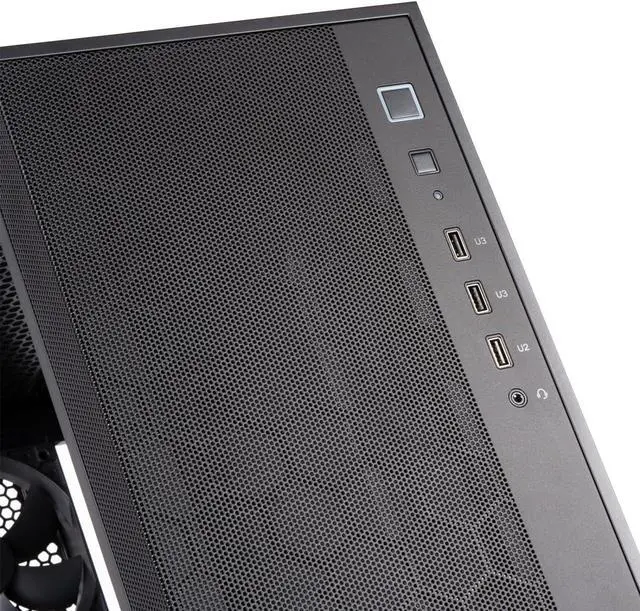 Alt view image 7 of 7 - SilverStone Technology FARA R1 V2, Black Tempered Glass Side Panel, Mid-Tower ATX Case, SST-FAR1B-G-V2