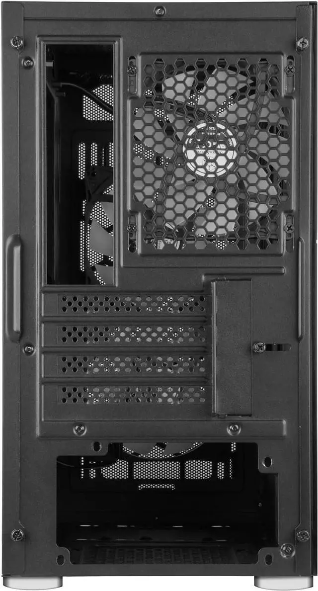 Alt view image 7 of 7 - SilverStone Technology FARA H1M PRO, Black, Stylish and Distinct Micro-ATX Gaming Chassis with ARGB Lighting, SST-FAH1MB-PRO