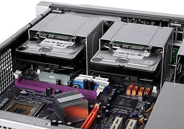 Alt view image 3 of 7 - PLINKUSA RACKBUY 2U USB3.0 (Stylish Lock Door)(2x5.25+2x3.5 HD+2x2.5 HD)(15.16" Deep)(Micro-ATX/Mini ITX) Rackmount Chassis(NO Power Supply, No Rail,No System and Case Only) IPC-E239B
