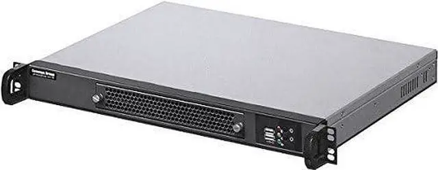 Alt view image 2 of 7 - PLINKUSA RACKBUY 1U Rackmount Chassis(11.81" Deep)(Micro-ATX/Mini ITX)(4x2.5 7~15mmHDD/SSD)(Customize 1U IO Shield)(NO Power Supply,No Rail,No System and Case Only) IPC-1304M