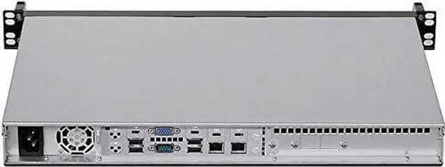 Alt view image 7 of 7 - PLINKUSA RACKBUY 1U Rackmount Chassis(11.81" Deep)(Micro-ATX/Mini ITX)(4x2.5 7~15mmHDD/SSD)(Customize 1U IO Shield)(NO Power Supply,No Rail,No System and Case Only) IPC-1304M