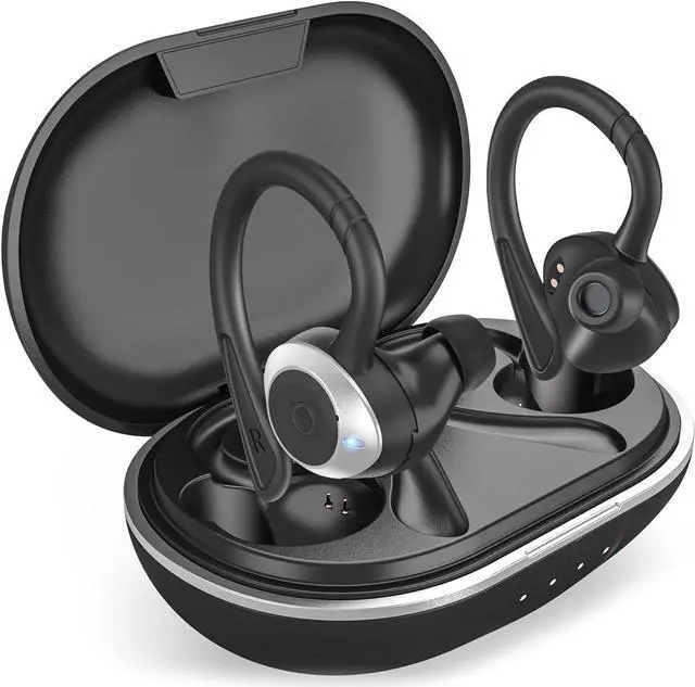 Main image of comiso Wireless Earbuds Bluetooth Headphones, True Wireless in Ear Bluetooth 5.1 Earbuds with Microphone, Deep Bass, IPX7 Waterproof Loud Voice Earphones for Sport Outdoor Running Gym Workout(Black)
