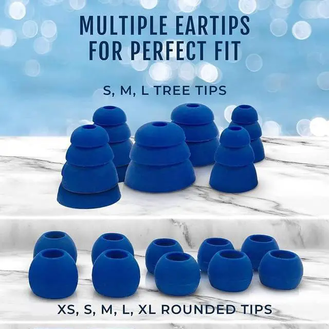 Alt view image 6 of 7 - H2O Audio Interval Waterproof Swimming Headphones for Apple Watch  Bluetooth IPX8 Underwater Sports Earbuds with Bass-Amplified Surge S+, 6-Hour Playtime