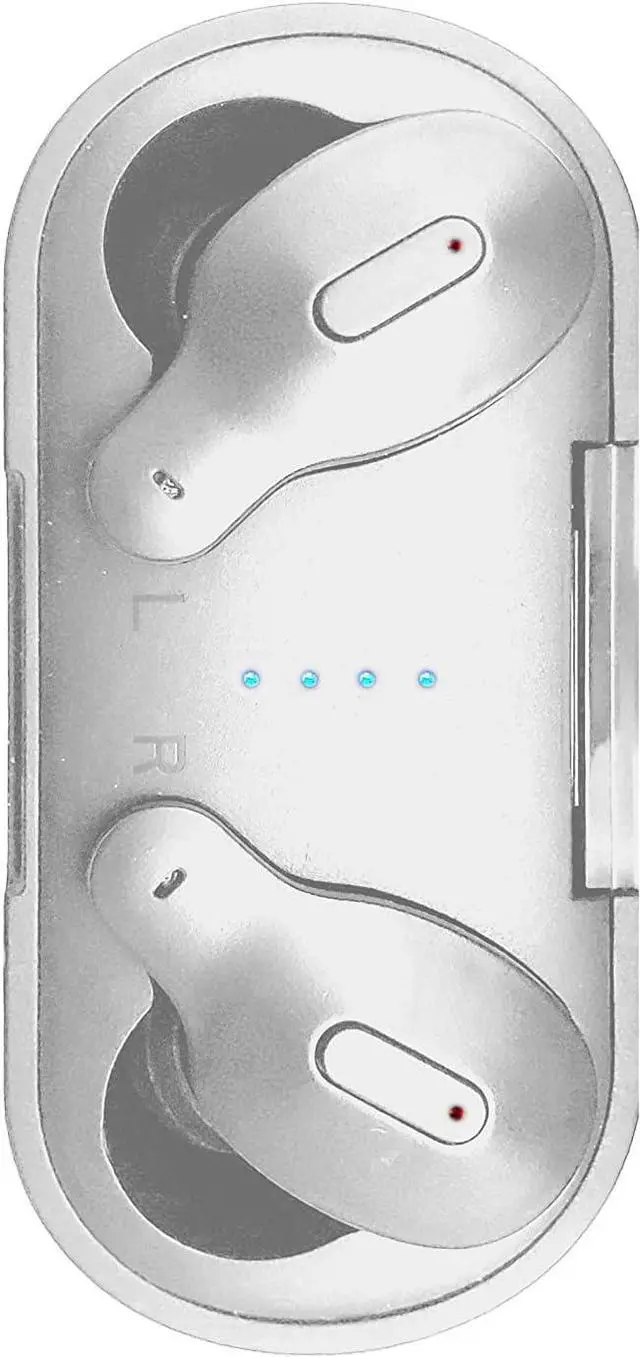 Alt view image 4 of 5 - Gabba Goods Wireless Earbuds: Pristine Sound, Bluetooth 5.0, Compact Charge Case, Sweat-Proof, Noise-Cancel, On-Ear Controls for Sports & Daily Use