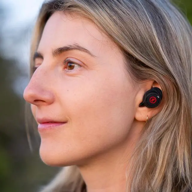 Alt view image 5 of 7 - Outdoor Tech Pearls Wireless Earbuds with Rechargeable Case - in-Ear Bluetooth Headphones with Microphone - Sports, Outdoors, Travel Bluetooth Earbuds