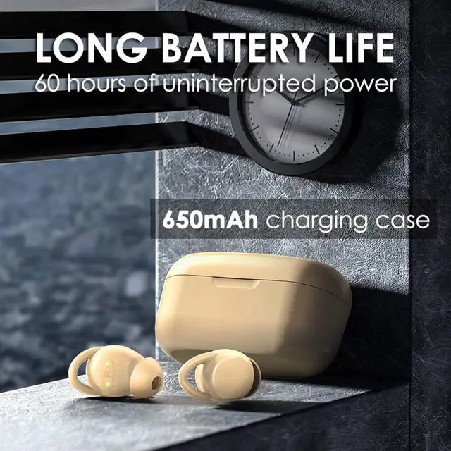 Alt view image 4 of 7 - Invisible Sleep Earbuds - Noise Cancelling Earbuds for Sleep Wireless Soft Comfortable Sleeping Earbuds for Small Ears Smallest Tiny Ear buds Mini Sleepbuds Bluetooth 5.2 Headphones for Side Sleepers