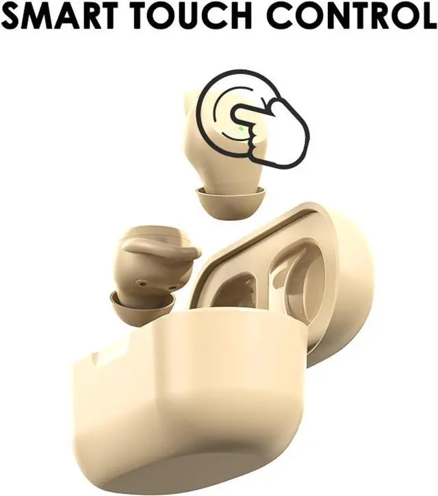 Alt view image 7 of 7 - Invisible Sleep Earbuds - Noise Cancelling Earbuds for Sleep Wireless Soft Comfortable Sleeping Earbuds for Small Ears Smallest Tiny Ear buds Mini Sleepbuds Bluetooth 5.2 Headphones for Side Sleepers