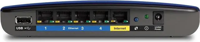 Alt view image 3 of 7 - Linksys N750 Wi-Fi Wireless Dual-Band+ Router with Gigabit & USB Ports, Smart Wi-Fi App Enabled to Control Your Network from Anywhere (EA3500)