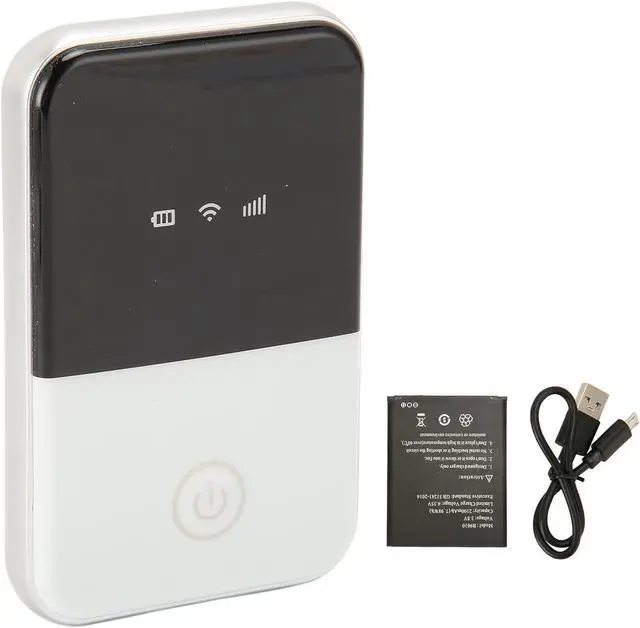 Alt view image 6 of 7 - 4G WiFi Router, Support 12 Devices Stable Compact Secure Encryption 4G Mobile WiFi Hotspot Support Data Control 300Mbps for Cell Phone