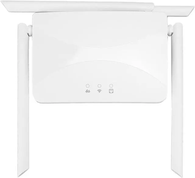 Alt view image 5 of 7 - 4G LTE Wireless Router, 300Mbps 100240V High Gain Antenna Preventing Interference High Speed Cat4 Mobile WiFi Hotspot Router for European Area for Office (US Plug)
