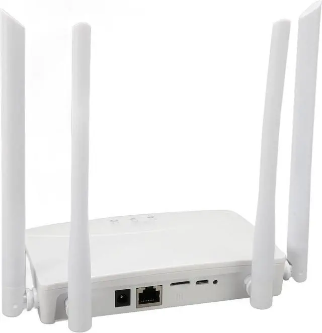 Alt view image 7 of 7 - 4G LTE Wireless Router, 300Mbps 100240V High Gain Antenna Preventing Interference High Speed Cat4 Mobile WiFi Hotspot Router for European Area for Office (US Plug)