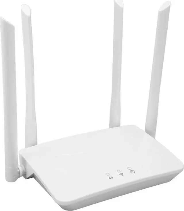 Main image of Cuifati 4G LTE Router with SIM Card Slot, 300Mbps Unlocked Internet Routers with 4 Antennas (US Plug)