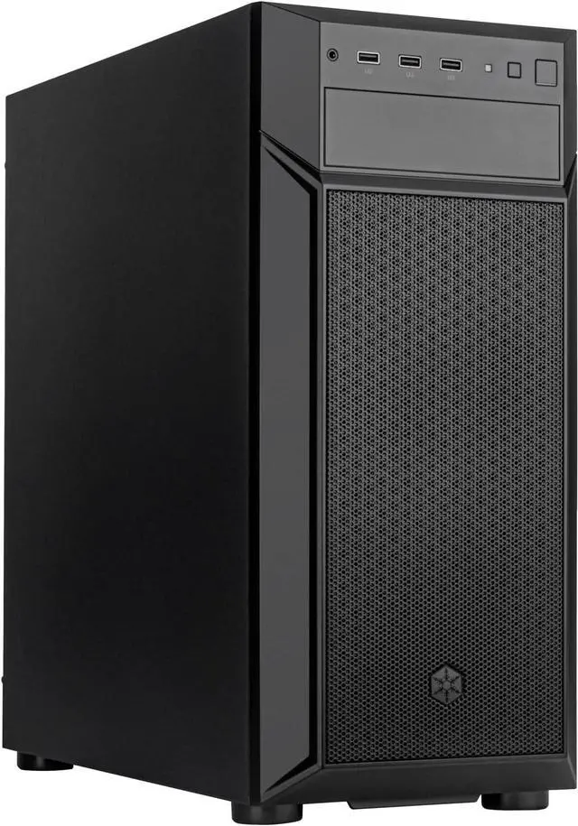 Main image of SilverStone Technology FARA 513 High Airflow ATX Chassis with Excellent Hardware Compatibility and Type-C Port, SST-FA513-B-C