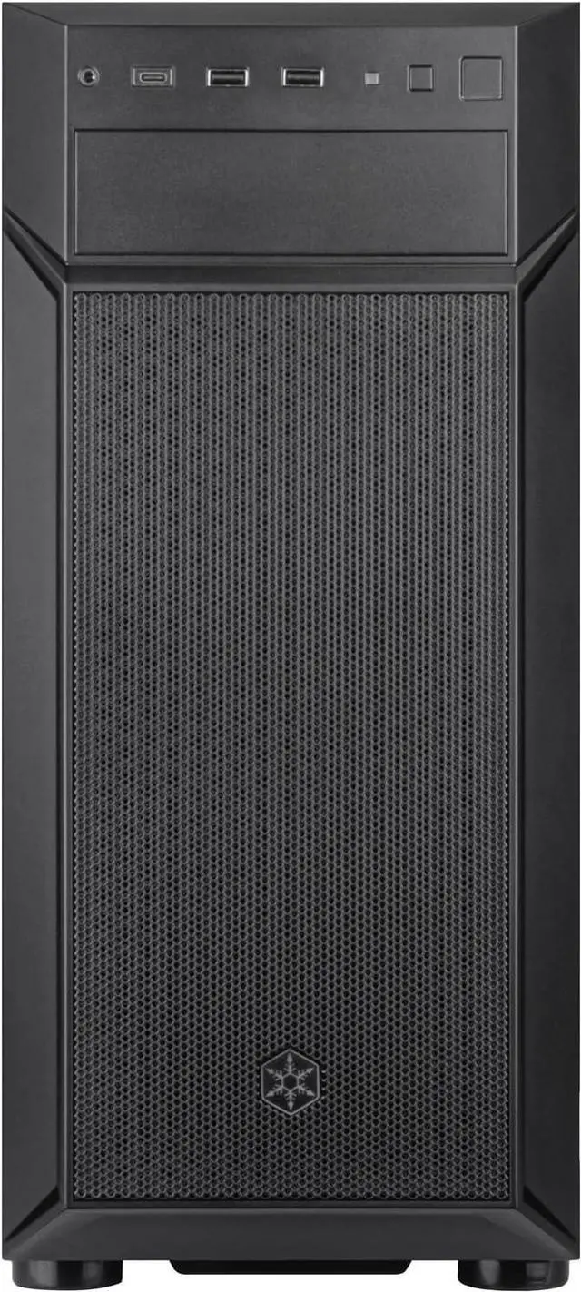 Alt view image 2 of 7 - SilverStone Technology FARA 513 High Airflow ATX Chassis with Excellent Hardware Compatibility and Type-C Port, SST-FA513-B-C
