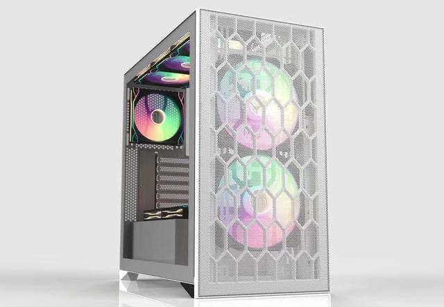 High quality Gaming computer case with 3x RGB fans