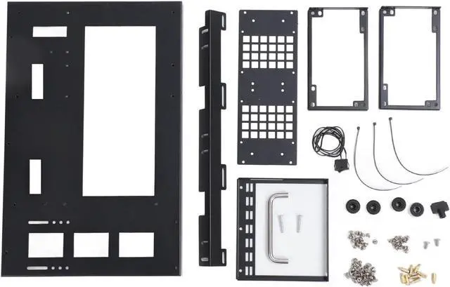 Alt view image 2 of 7 - ATX Open Chassis Case Rack for ATX/M ATX/ITX Motherboards, Widely Body Heat Dissipation Design, SSD Motherboards Accessories, DIY Gaming Computer Case