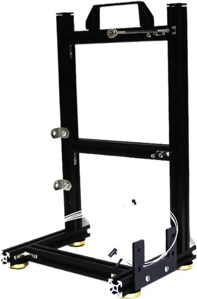 Alt view image 2 of 6 - Computer Case Gamer Cabinet ITX MATX ATX Portable,Vertical PC Case Open Frame Rack,DIY Cooler Computer Gaming Chassis Desktop Dynamic(MATX), 1