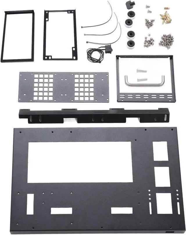 Alt view image 3 of 7 - DIY Computer Motherboard Case Rack, ATX Open Chassis Case Rack, Powerful Cooling, for ATX M ATX ITX Gaming PC Case Open Frame