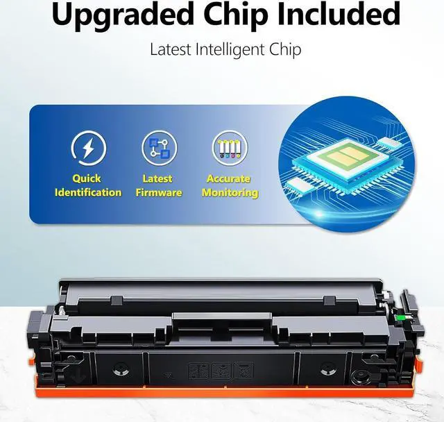 Alt view image 4 of 7 - Ennovor 414X Black Toner Cartridge 1 Pack (with Chip) Replacement for HP 414X W2020X Compatible with Color Pro MFP M479fdw Toner Color Pro M454dw M454dn M480f M455dn Printer Ink