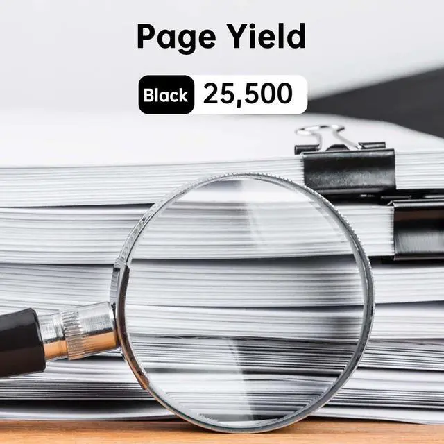 Alt view image 3 of 6 - Ennovor IM550F High Yield Black Toner Cartridge 1 Pack, 418477 Compatible with Ricoh IM 550 550F 600 600SRF P 800 P 801 Printer | 25,500 Pages
