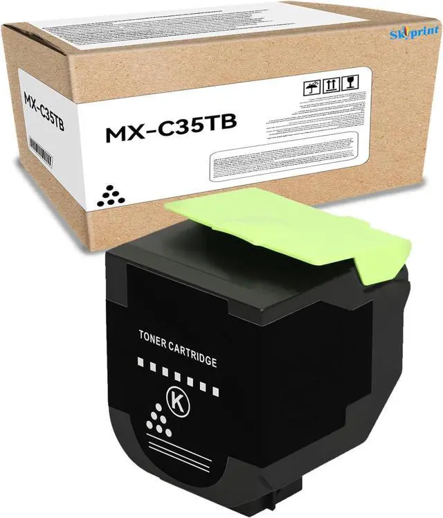 Main image of Ennovor Compatible MX-C35T MX-C35TB Black Toner Cartridge Use for Sharp MX-C35TB Toner for Sharp MX-C357F MX-C407P Printer