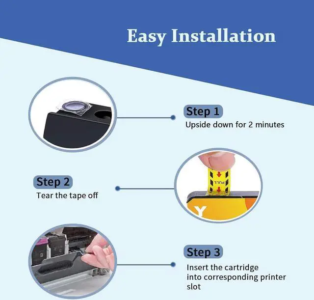 Alt view image 4 of 7 - PG-275XL CL-276XL Ink Cartridges Replacements   Ink 275 276 XL to Work with PG275 PG-275 CL276 CL-276 to Use with TR4720 TS3520 TS3500 TR4700 Combo Pack