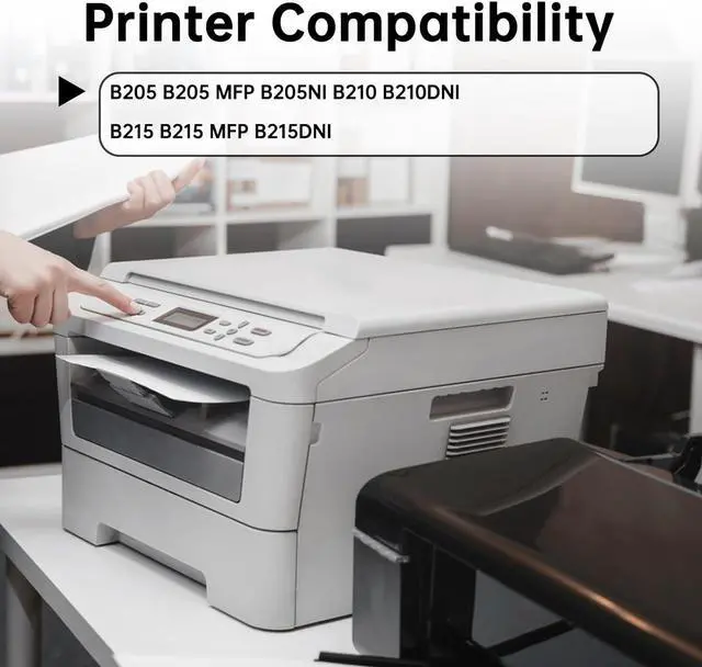 Alt view image 2 of 6 - 101R00664 B205 B210 B215 Drum Unit (NO Toner) Replacement for Xerox B205 B205 MFP B205NI B210 B210DNI B215 B215 MFP B215DNI Printer, 1 Pack