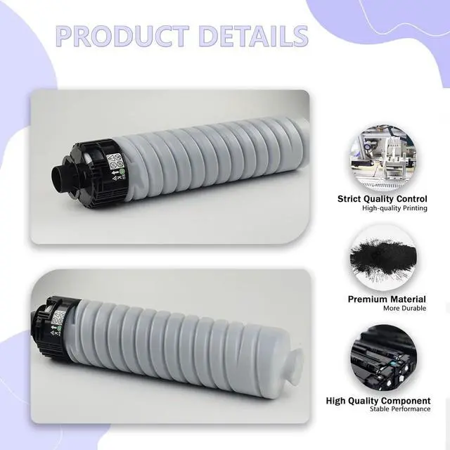 Alt view image 4 of 7 - Compatible 841999 MP2554 Replacement Toner Cartridge Use for Ricoh IM 4000 IM 5000 IM 6000 MP 2554SP MP 2555SP MP 3054SP MP 3055SP Printers 1*Pack